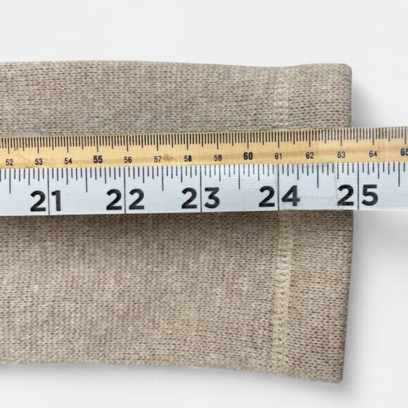 Woolrich Oatmeal Beige 1/4 Zip Fleece Pullover Sweater Jacket Men's Medium M - Picture 9 of 10